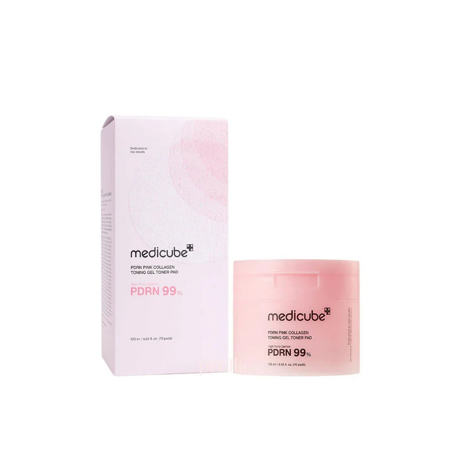 Medicube Pdrn Pink Collagen Gel Toner pad