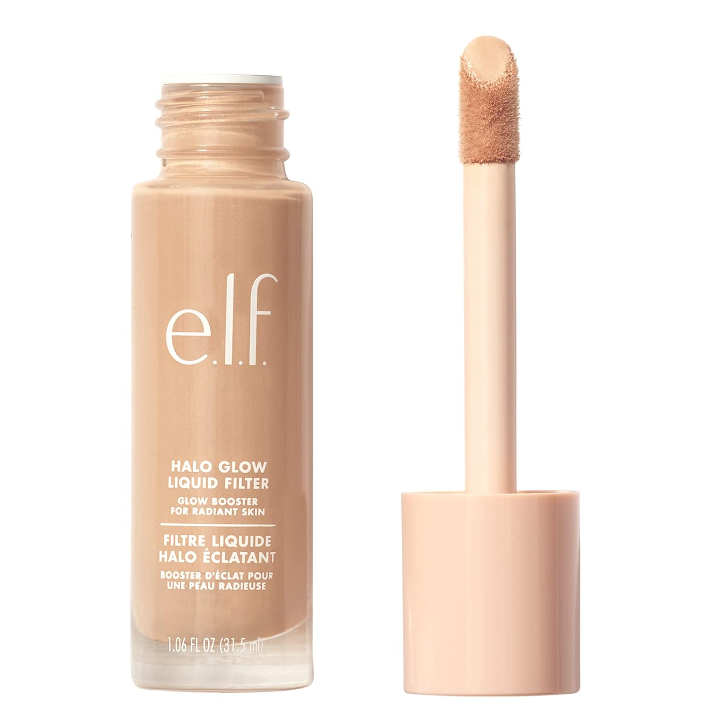 Elf Halo Glow Liquid Filter / potenciador de tez para un aspecto brillante y suave de enfoque
