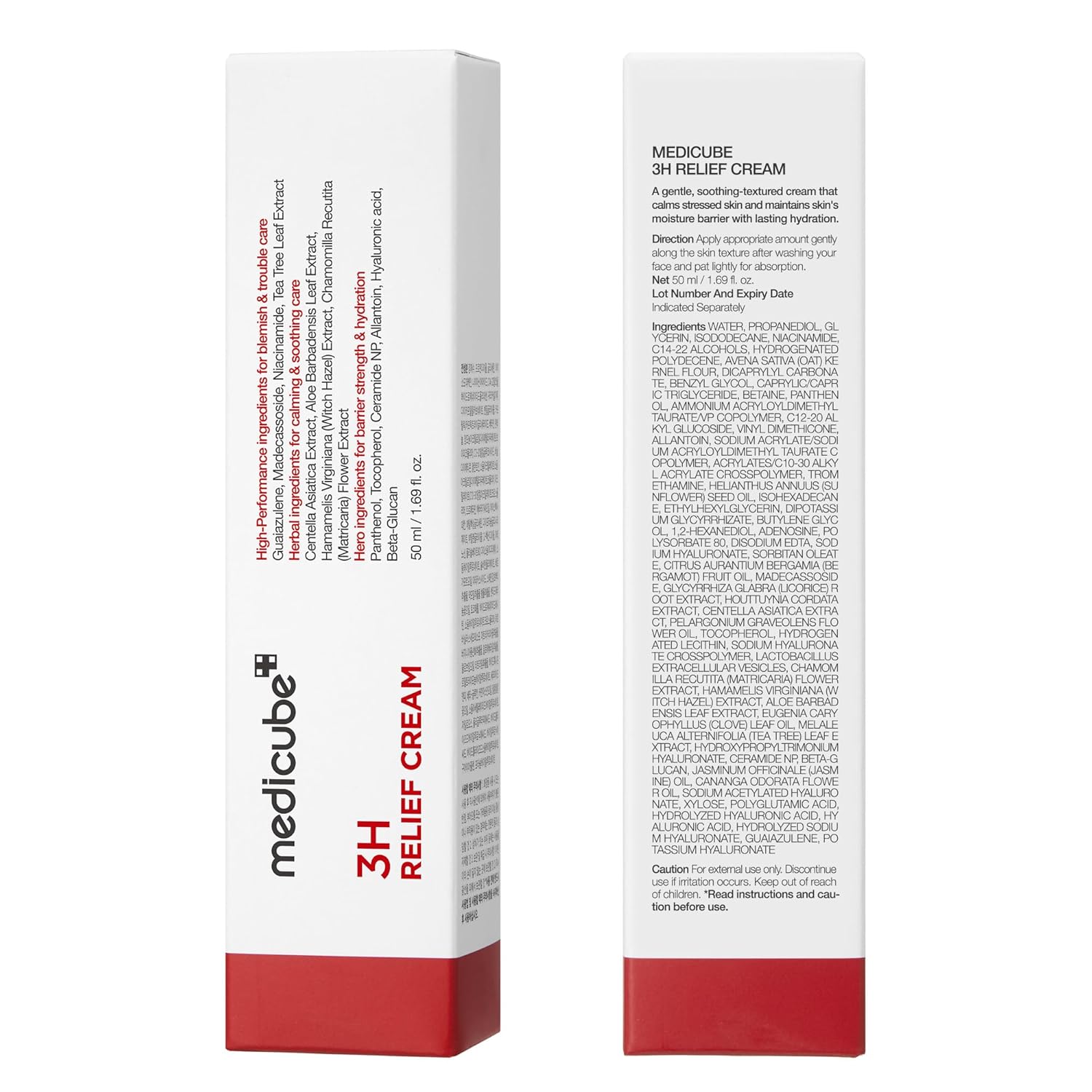 Medicube 3H Daily Relief Cream | Hidratante calmante curativa  para todo tipo de piel