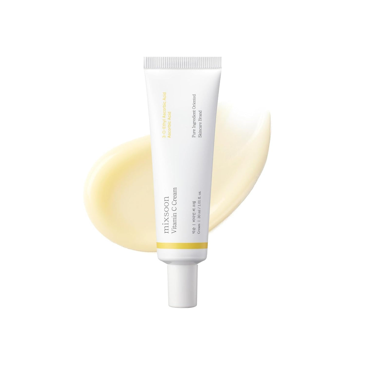 Mixsoon Crema con Vitamina C - Crema Facial Hidratante, 7 Derivados de Vitamina C, Hidratante Ligero para una Piel Radiante y de Tono Uniforme