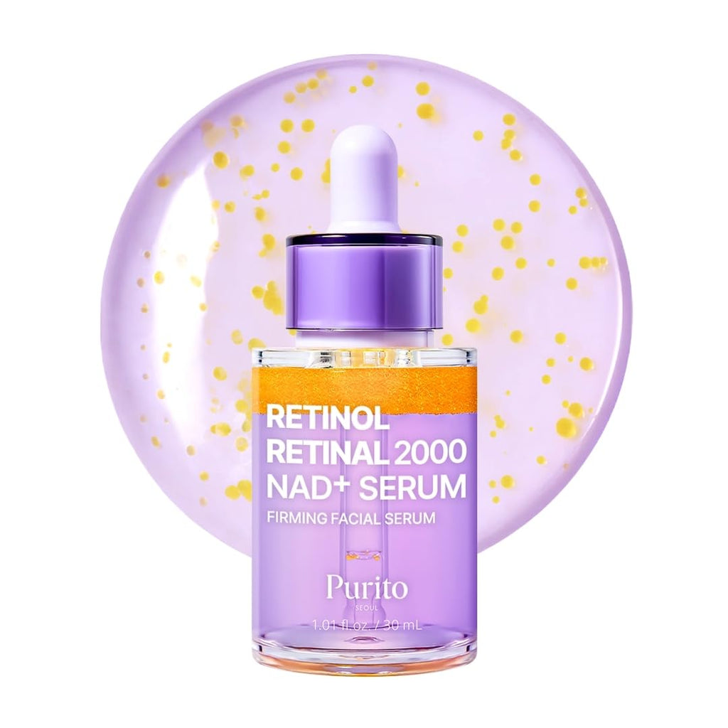 PURITO Retinol Retinal Nad+ suero antienvejecimiento coreano