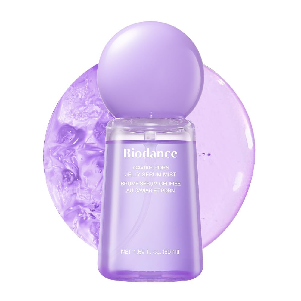 BIODANCE Caviar PDRN Jelly Serum Mist, spray facial hidratante, spray facial revitalizante y radiante, hidrogel