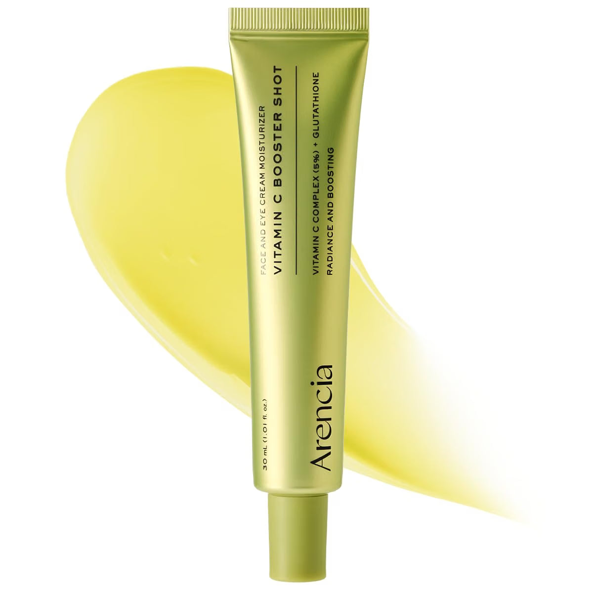 Arencia Suero de Impulso de Vitamina C con Glutatión, Niacinamida y Vitamina E para Piel Luminosa