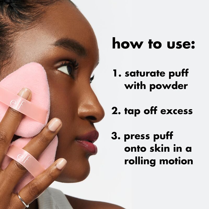 Elf  Halo Glow   Suave y Reutilizable Para Aplicar Polvos Sueltos o Compacto