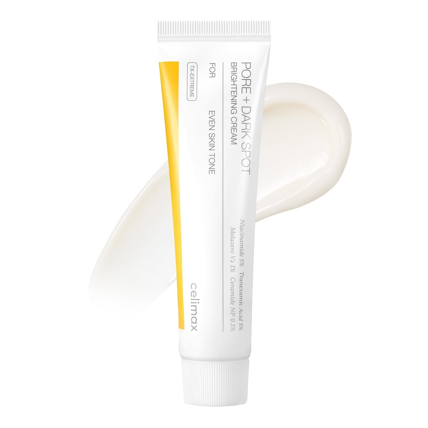 Celimax Pore+ para Iluminar Manchas Oscuras | con Niacinamida, Ácido Tranexámico, Crema TXA, Reductor de Poros