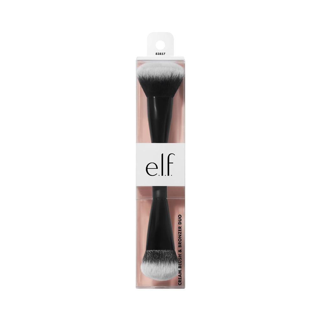 Elf Brocha -  Crema Blush & Bronzer Duo Brush 2 en 1