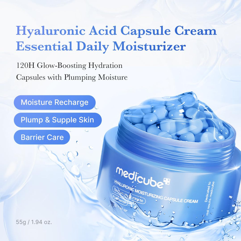 Medicube Crema cápsula con ácido hialurónico