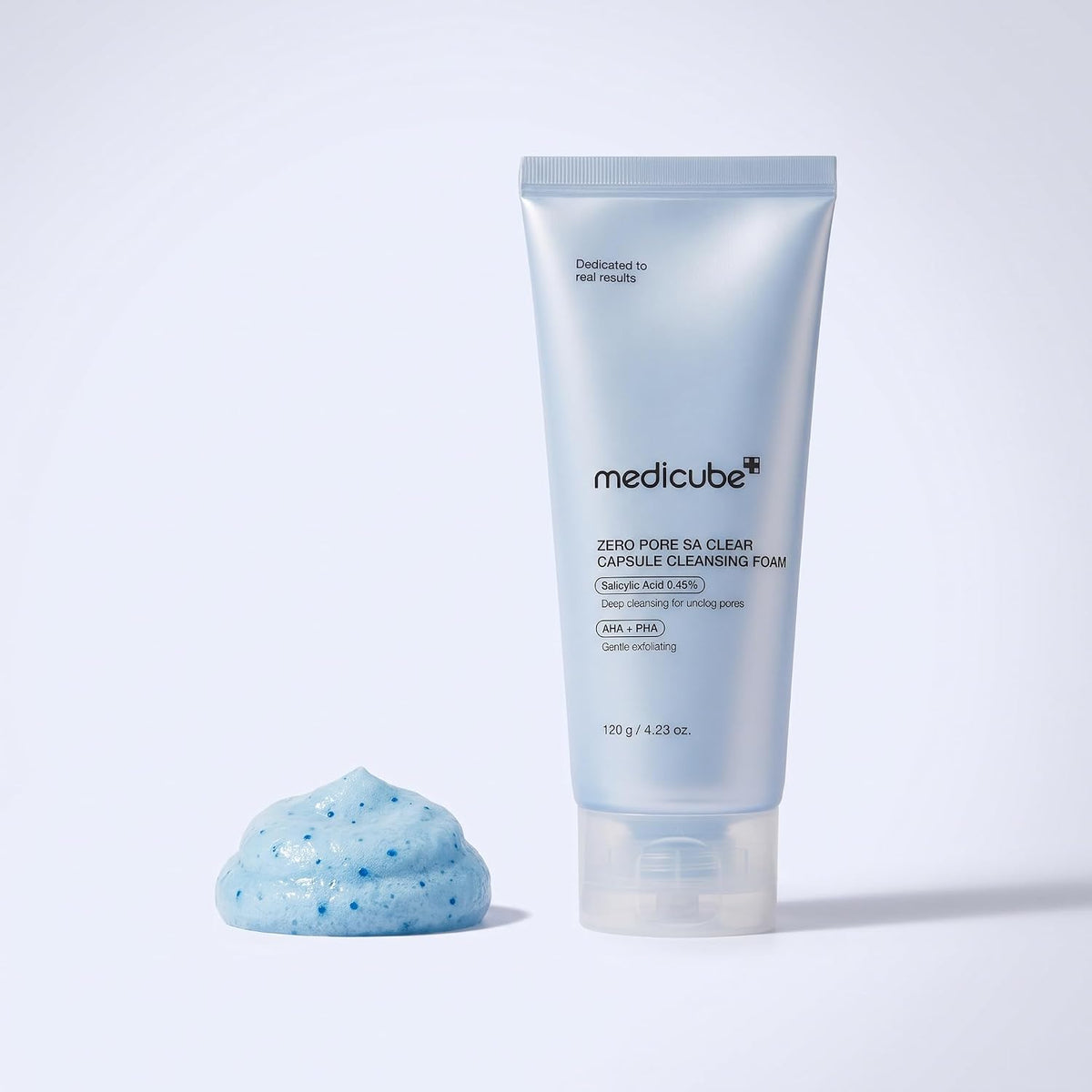 medicube Limpiador facial Zero Pore Capsule Foam Cleanser |diario suave para cuidado de poros, puntos negros
