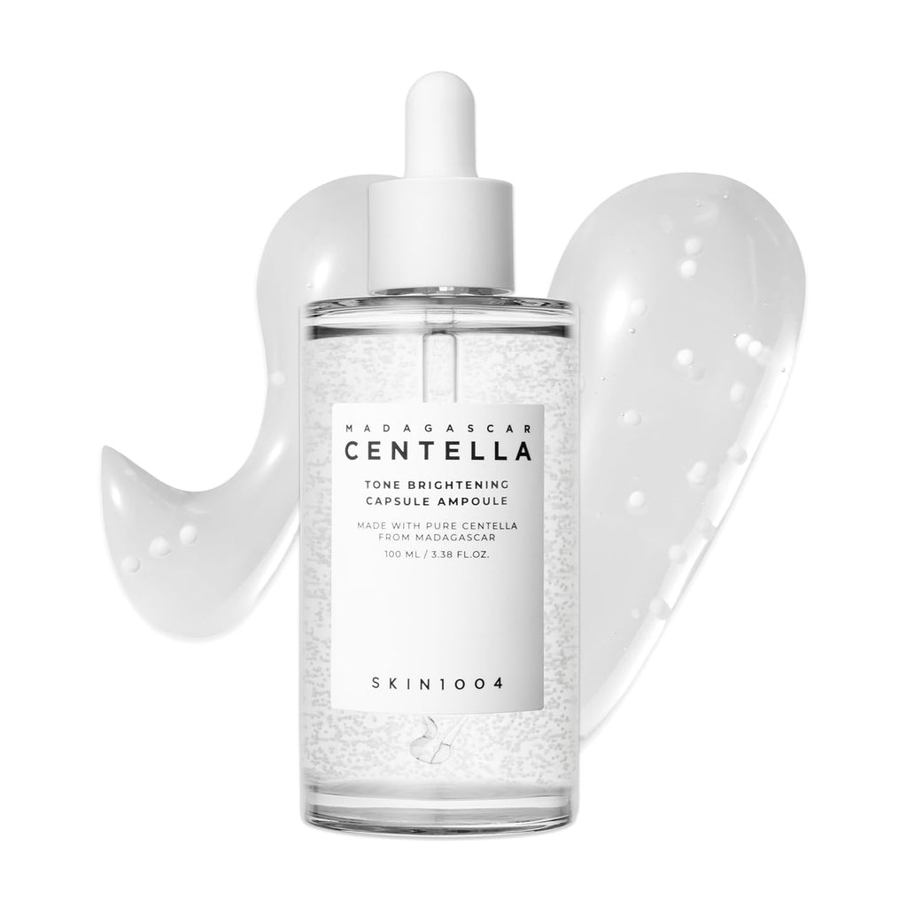 SKIN1004 Tone Brigthening 100 ml - serum de cápsulas equilibrador de tonos, suero de niacinamida y centella para cara, hidratante coreano para tono de piel desigual