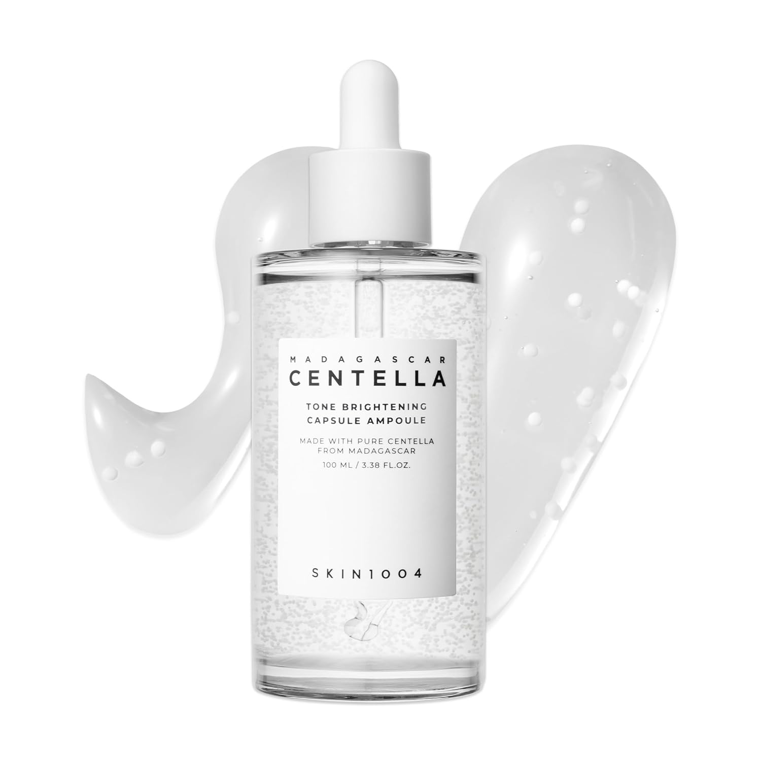 SKIN1004 Tone Brigthening 100 ml - serum de cápsulas equilibrador de tonos, suero de niacinamida y centella para cara, hidratante coreano para tono de piel desigual