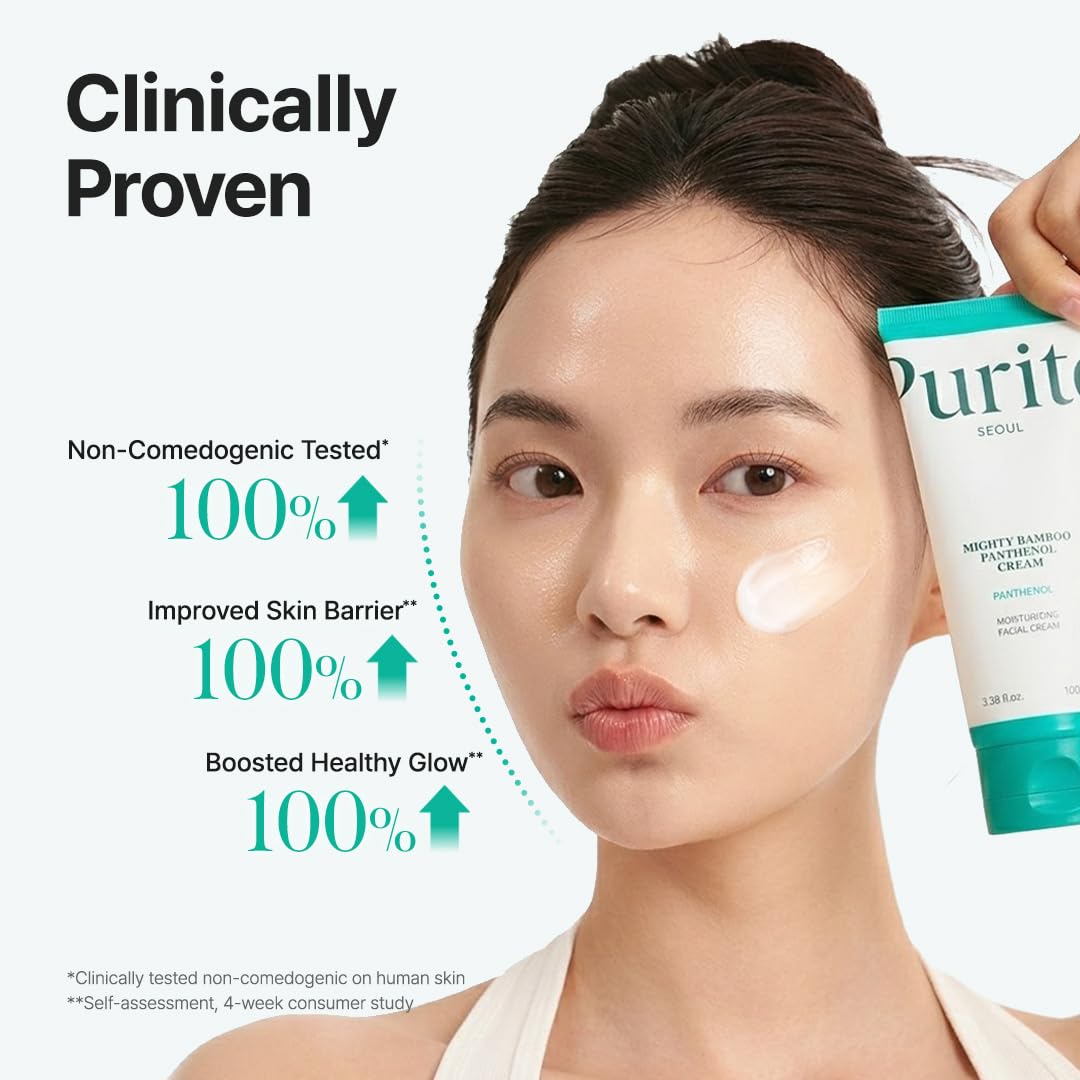 PURITO Panthenol 10% Cream | Reparación de barrera cutánea 100ml
