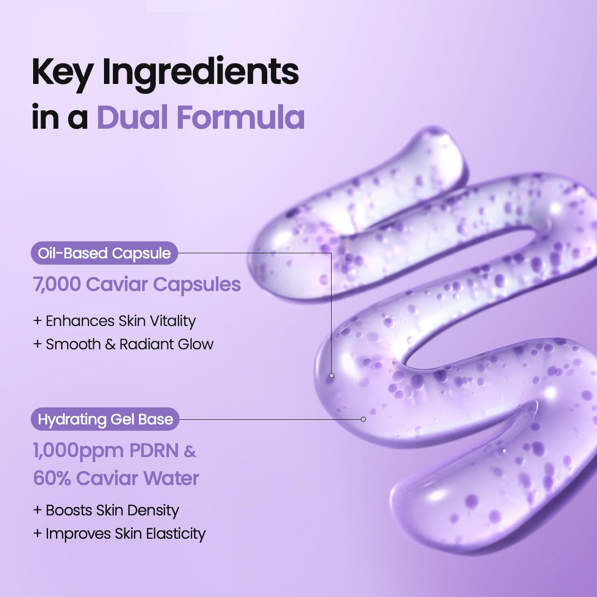 BIODANCE Crema cápsula rejuvenecedora de caviar PDRN, hidratante facial hidratante con caviar Salmon DNA PDRN