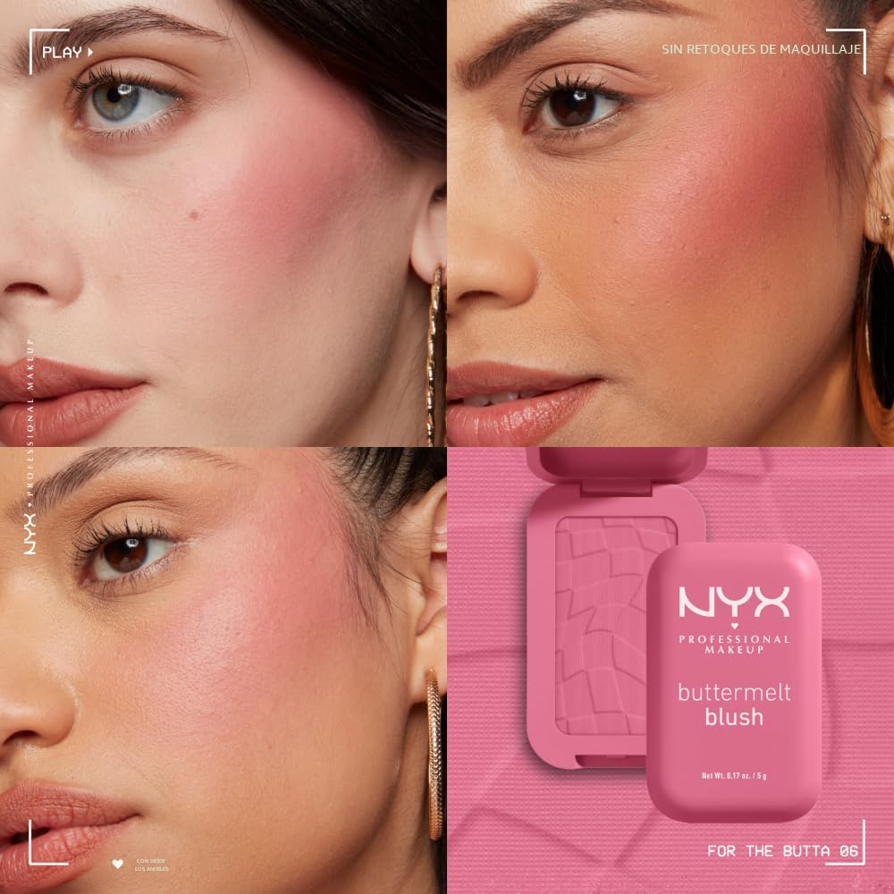 NYX PROFESSIONAL MAKEUP Rubor en polvo Buttermelt