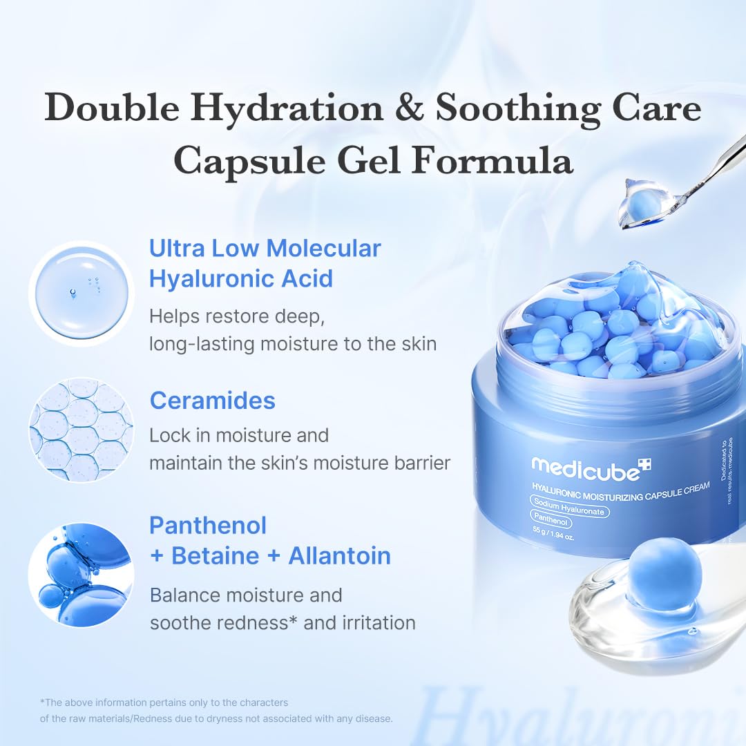 Medicube Crema cápsula con ácido hialurónico