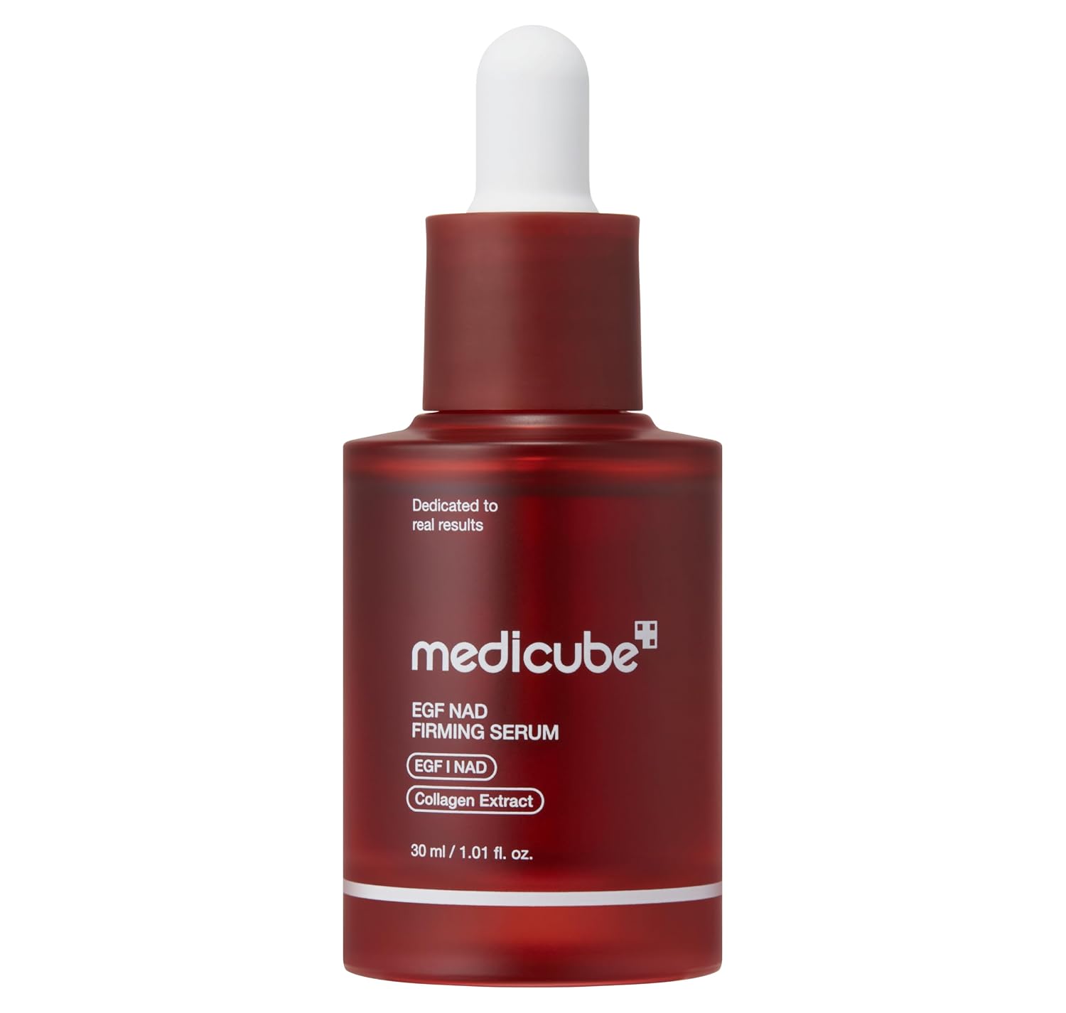 Medicube NAD EGF Suero reafirmante para cara y cuello | Suero antienvejecimiento con péptido EGF, NAD+ y colágeno | Apariencia de arrugas, elasticidad