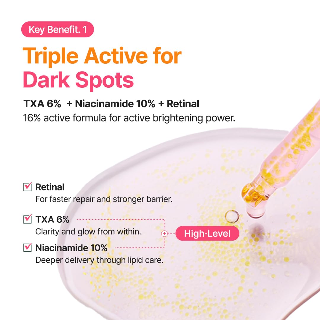 PURITO TXA 6% + Niacinamida 10% + Retinal Suero