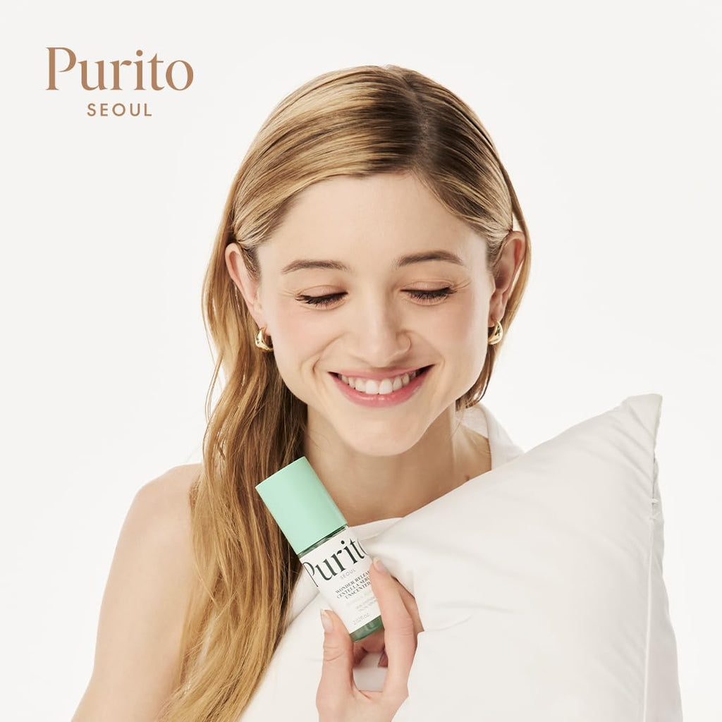 PURITO Suero Centella -  para piel sensible y propensa al acné, suero calmante,
