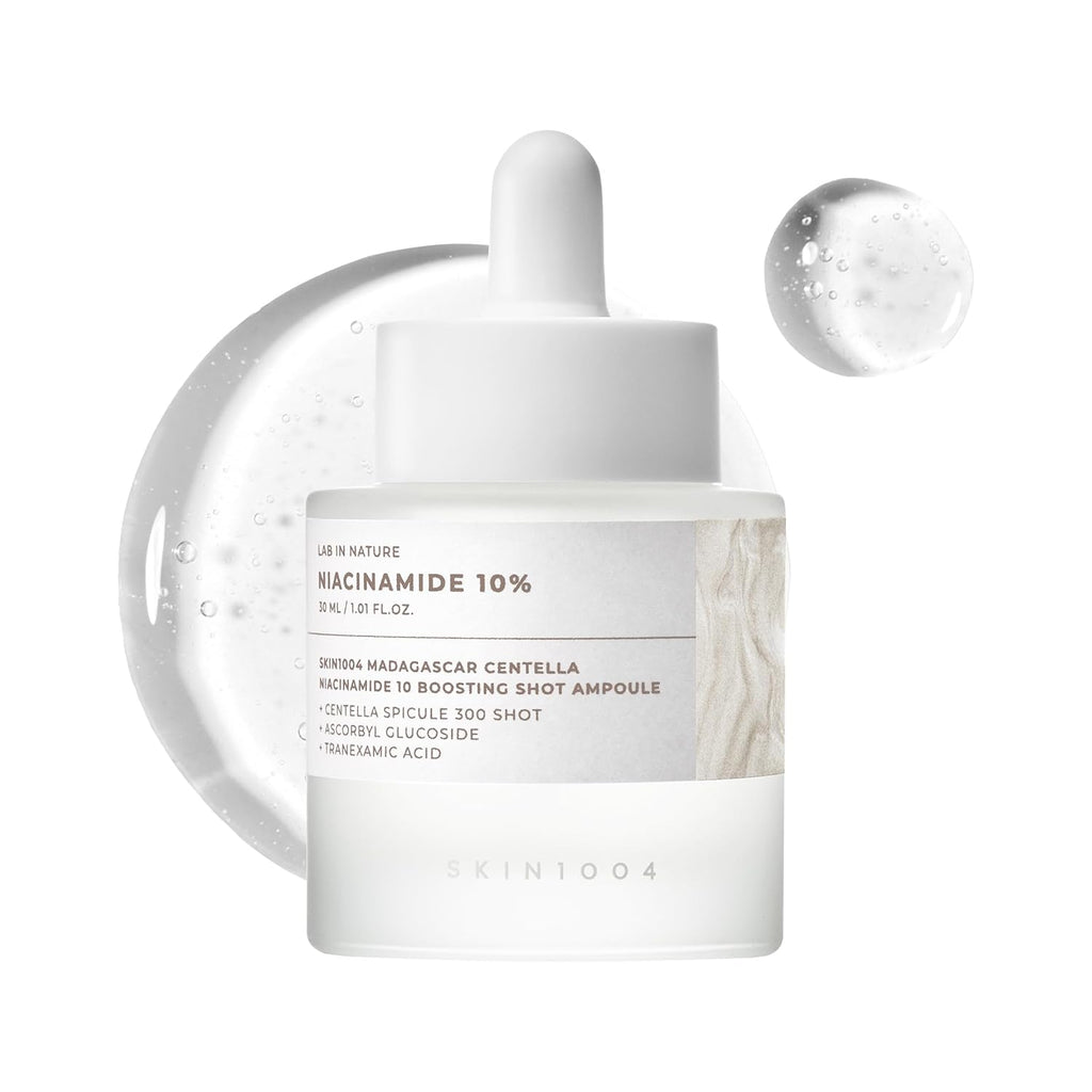 Skin1004 Niacinamida 10% , Suero Hidratante de Niacinamida, Suero Concentrado Coreano con Ácido Tranexámico, Centella de Madagascar