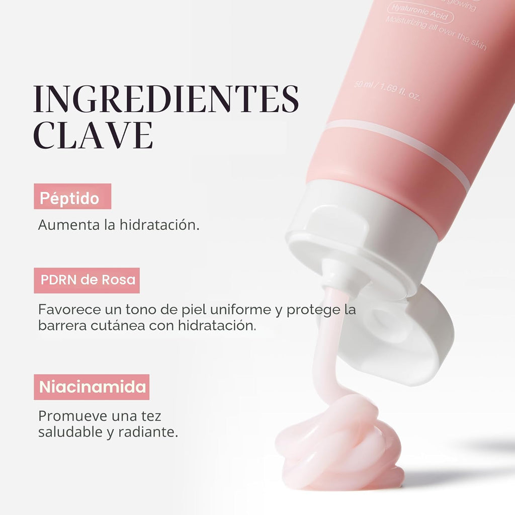 Medicube PDRN pink Peptide  Crema Hidratante Hialuronico