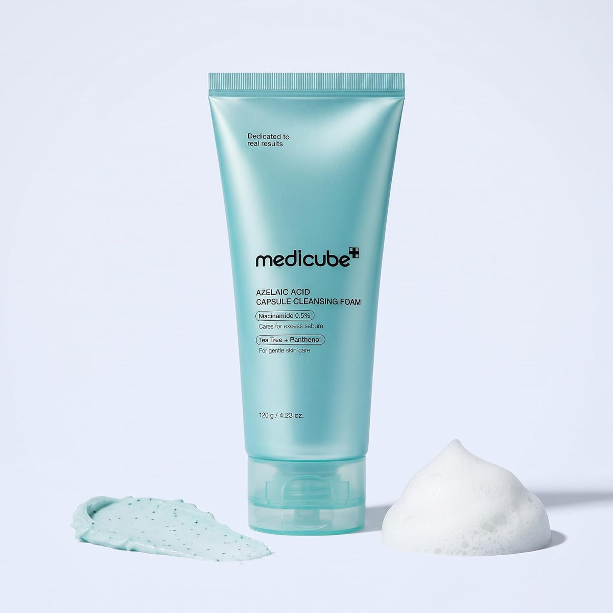 Medicube Limpiador facial Limpiador de espuma de cápsula de ácido azelaico