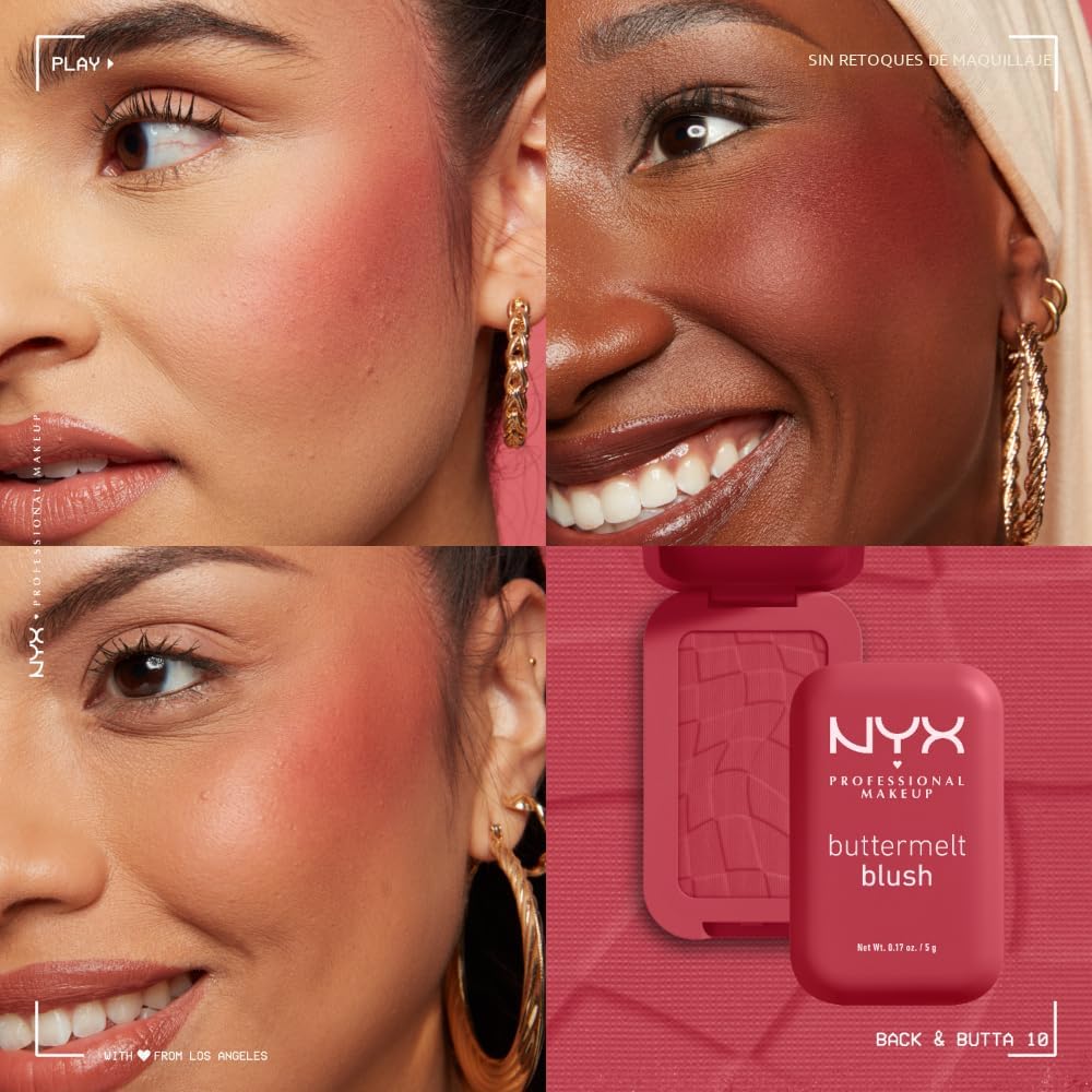 NYX PROFESSIONAL MAKEUP Rubor en polvo Buttermelt