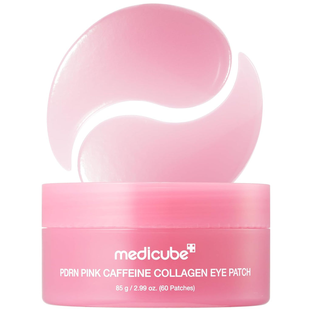 Medicube PDRN - Parches para ojos de colágeno -  cafeína -Retinol- 60 parches