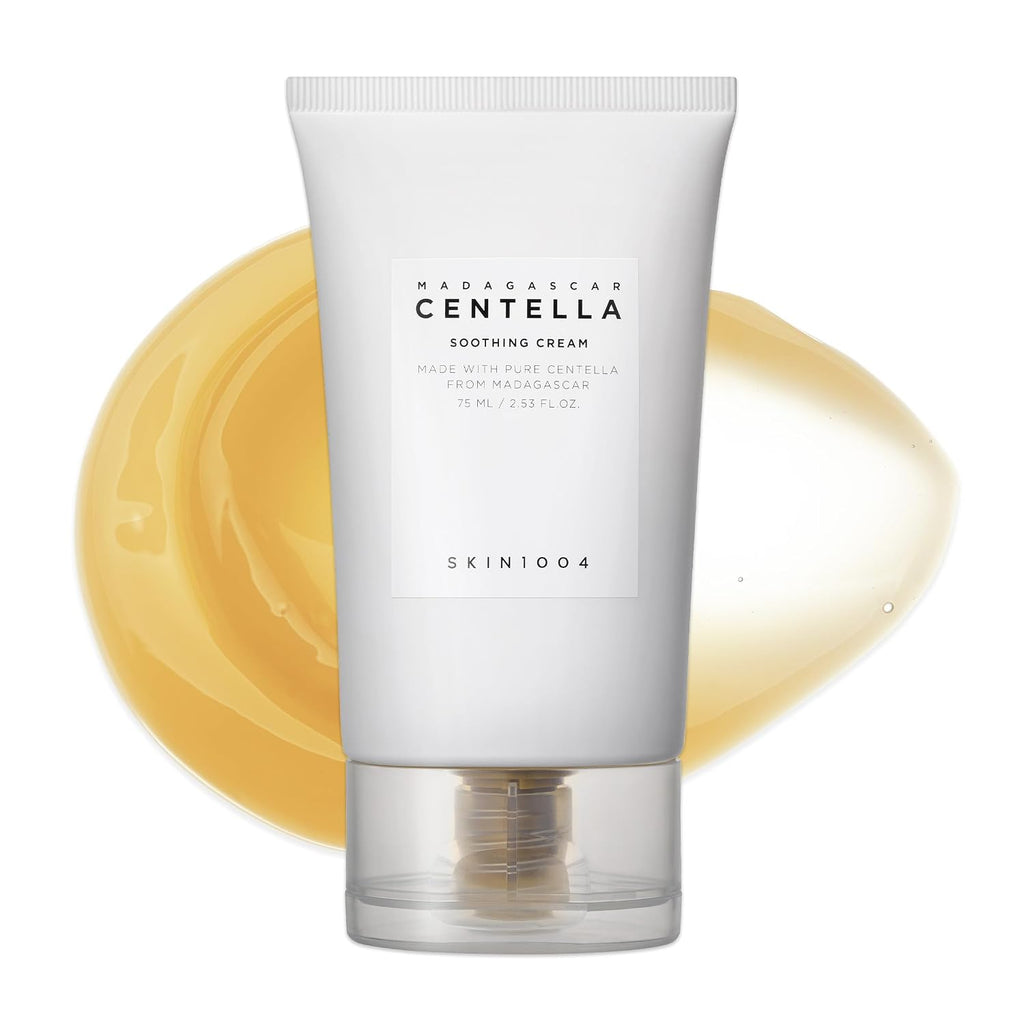 SKIN1004 Centella - Crema calmante, hidratante facial con centella asiática, crema hidratante coreana de centella para calmar y apoyar la barrera de la piel
