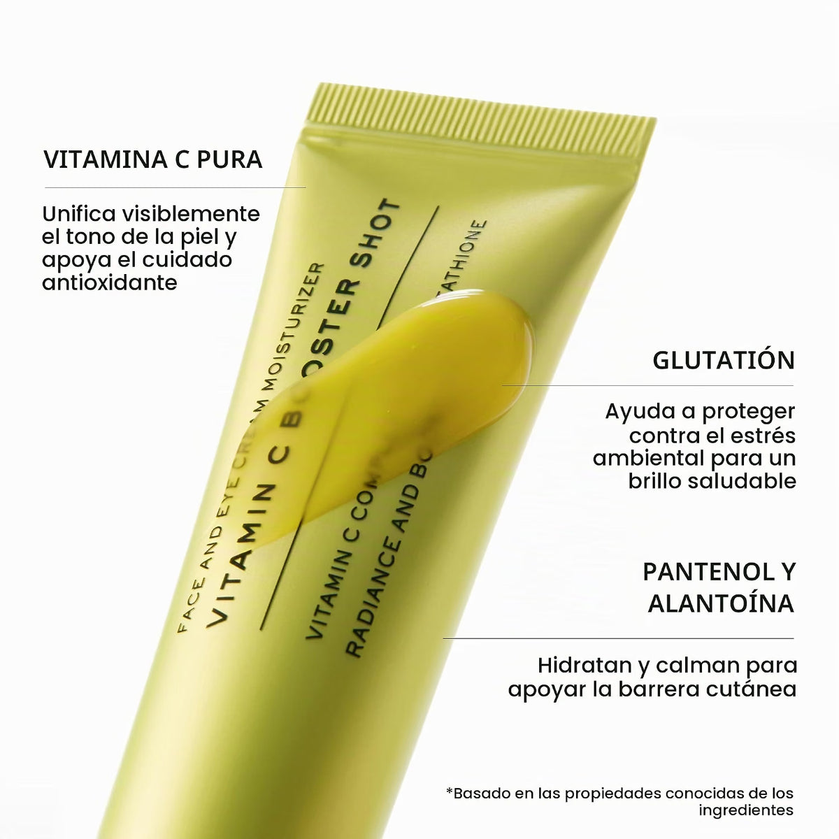 Arencia Suero de Impulso de Vitamina C con Glutatión, Niacinamida y Vitamina E para Piel Luminosa