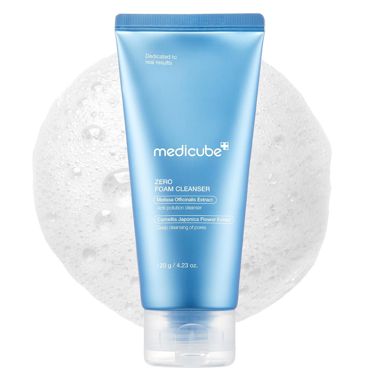 Medicube Limpiador de espuma Zero para piel sensible - Control del sebo, equilibrio de la humedad y minimización de los poros