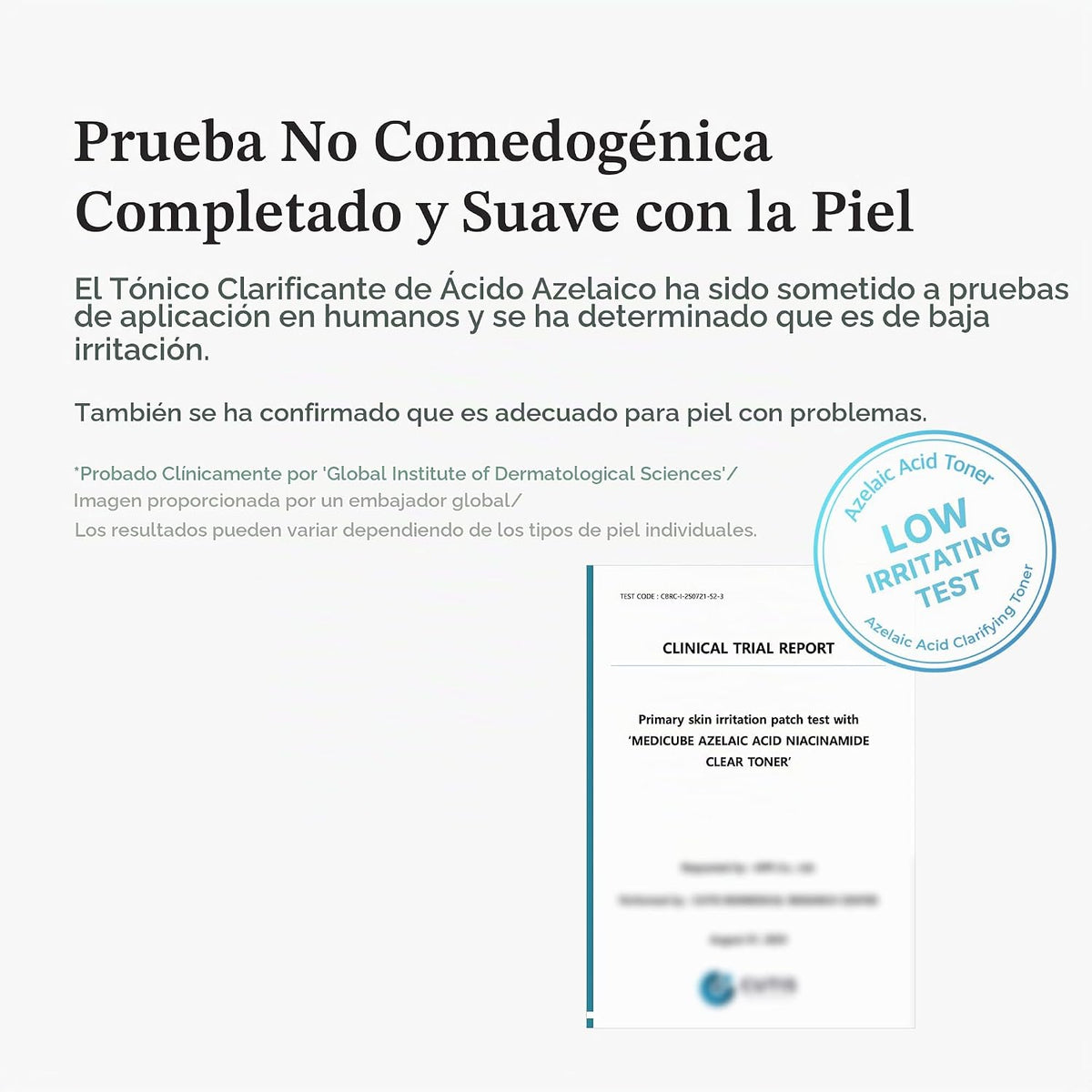 Medicube Tónico aclarante de niacinamida de ácido azelaico