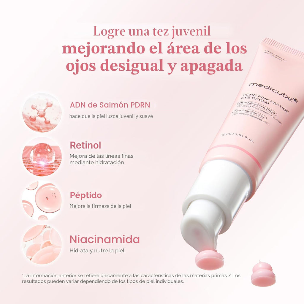 Medicube Pdrn Pink Peptide / crema para ojos