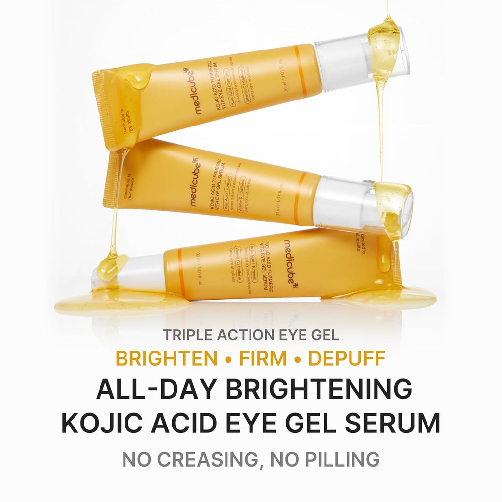 Medicube kojic Acid Turmeric / crema en gel iluminadora para ojos