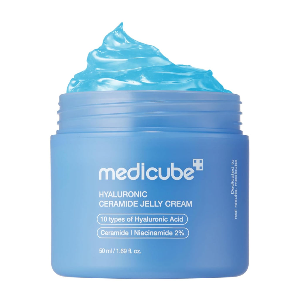 Medicube Crema en Gel Hidratante de Ácido Hialurónico | Hidratante Diario para Todo Tipo de Piel