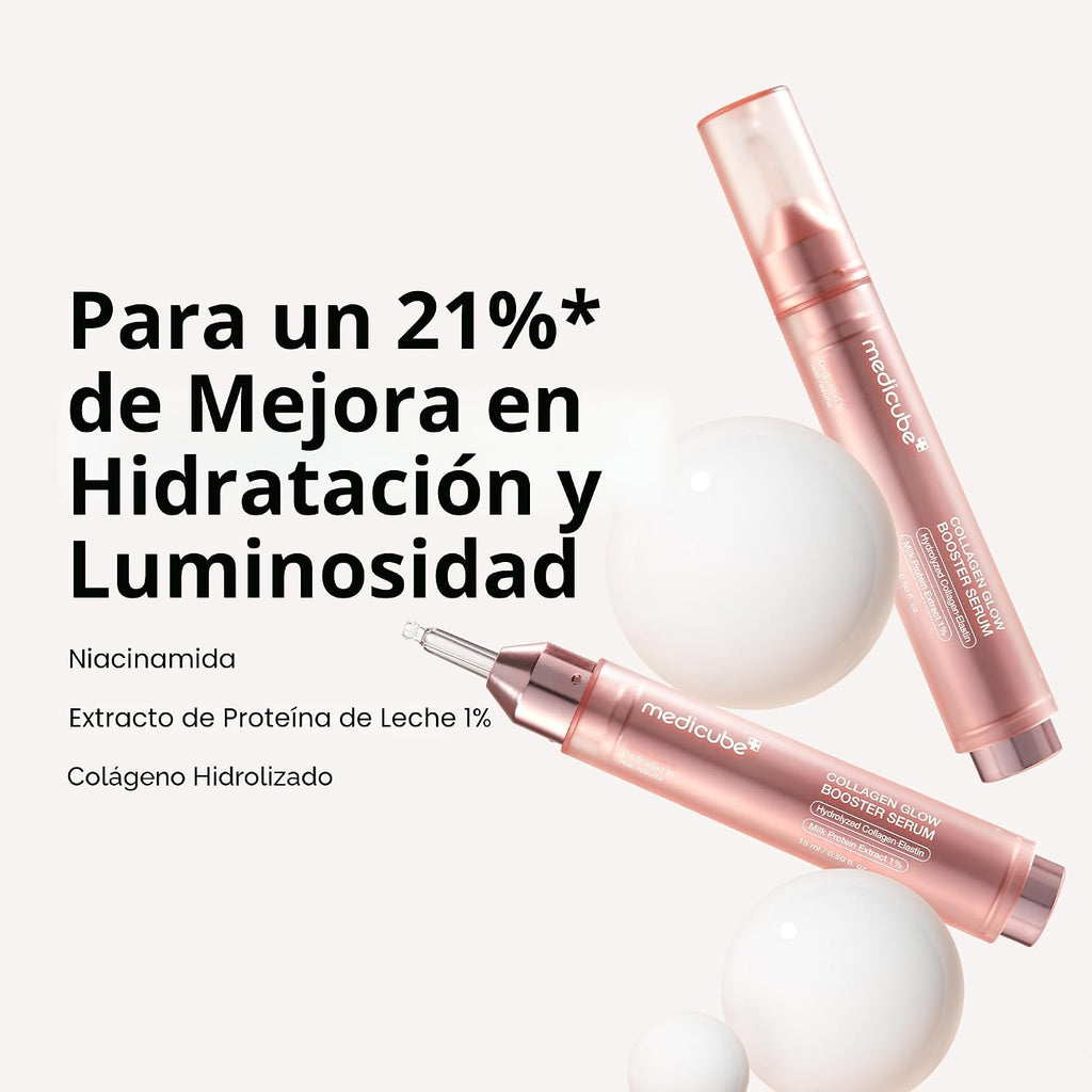 Medicube Suero de colágeno Elastina  Glow Booster Milk Twist & Click
