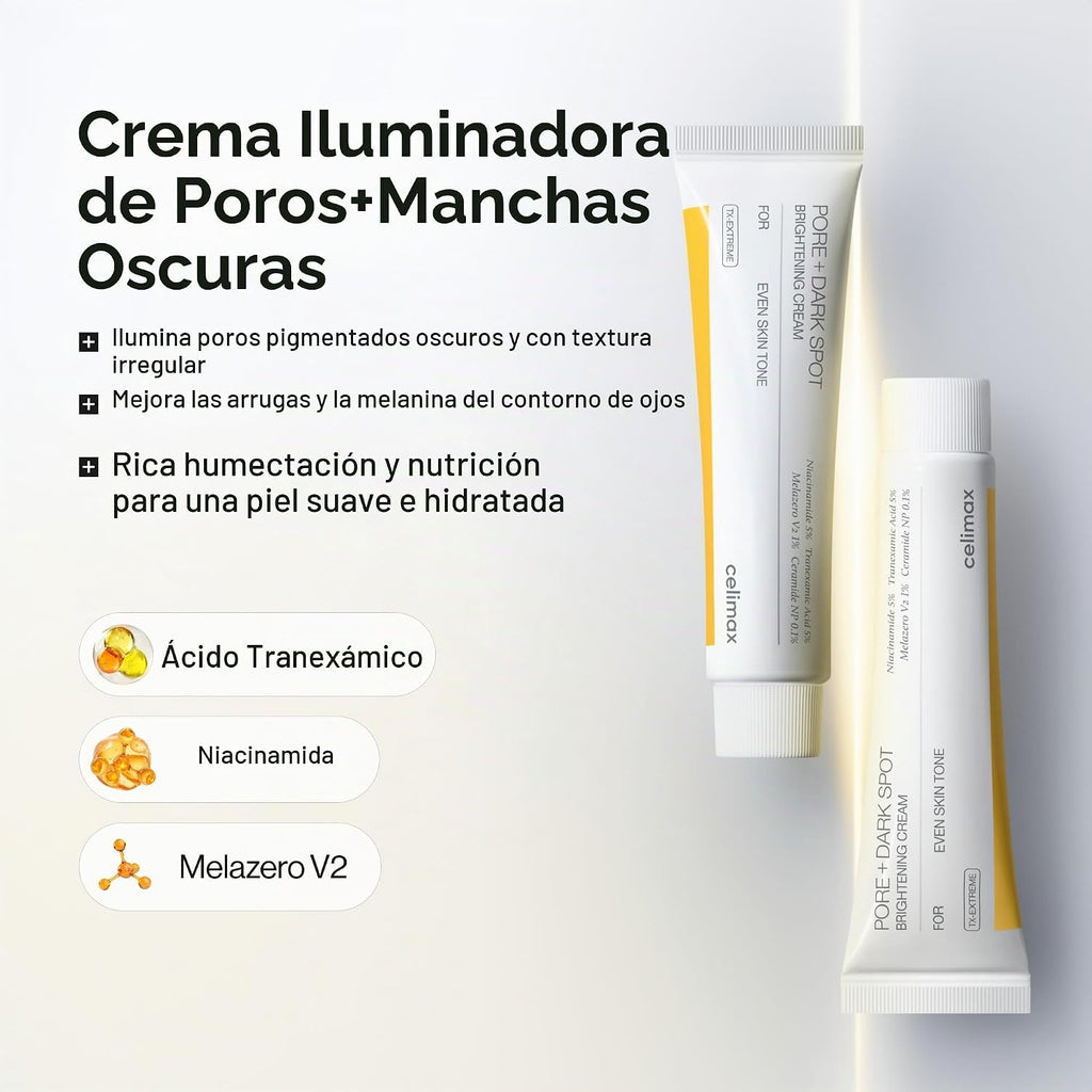 Celimax The Vita Retinal Shot - Refuerzo de refuerzo + crema para manchas |antienvejecimiento, retina, niacinamida, ácido tranexámico