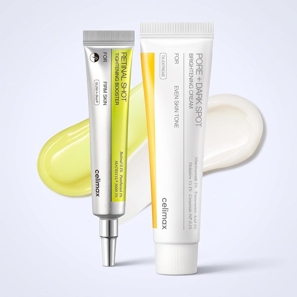 Celimax The Vita Retinal Shot - Refuerzo de refuerzo + crema para manchas |antienvejecimiento, retina, niacinamida, ácido tranexámico