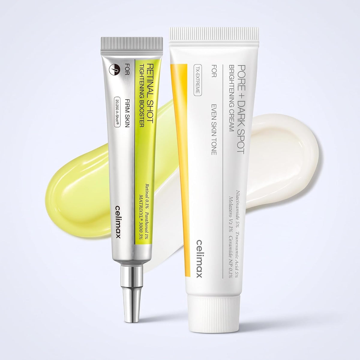 Celimax The Vita Retinal Shot - Refuerzo de refuerzo + crema para manchas |antienvejecimiento, retina, niacinamida, ácido tranexámico