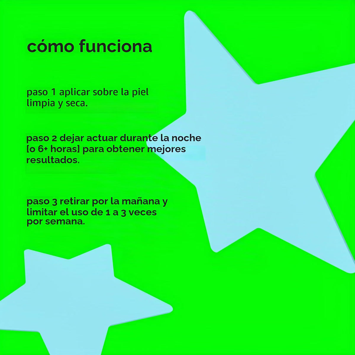 Starface Hydro-Star® Big Blue Compact + Parche de estrella hidrocoloide, 32 | Probado por dermatólogos, compacto con espejo recargable