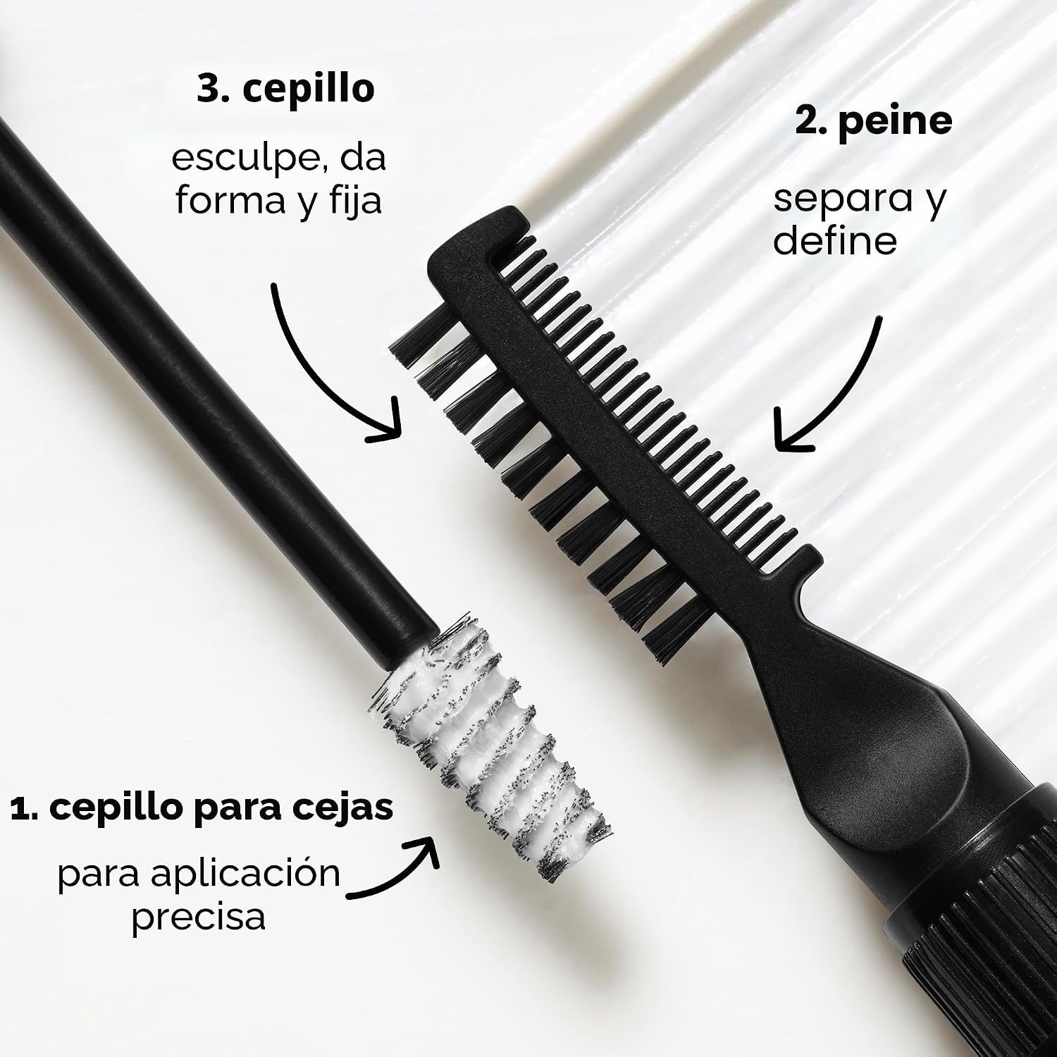 Elf  Gel Laminado  de cejas secado transparente y resistente al agua