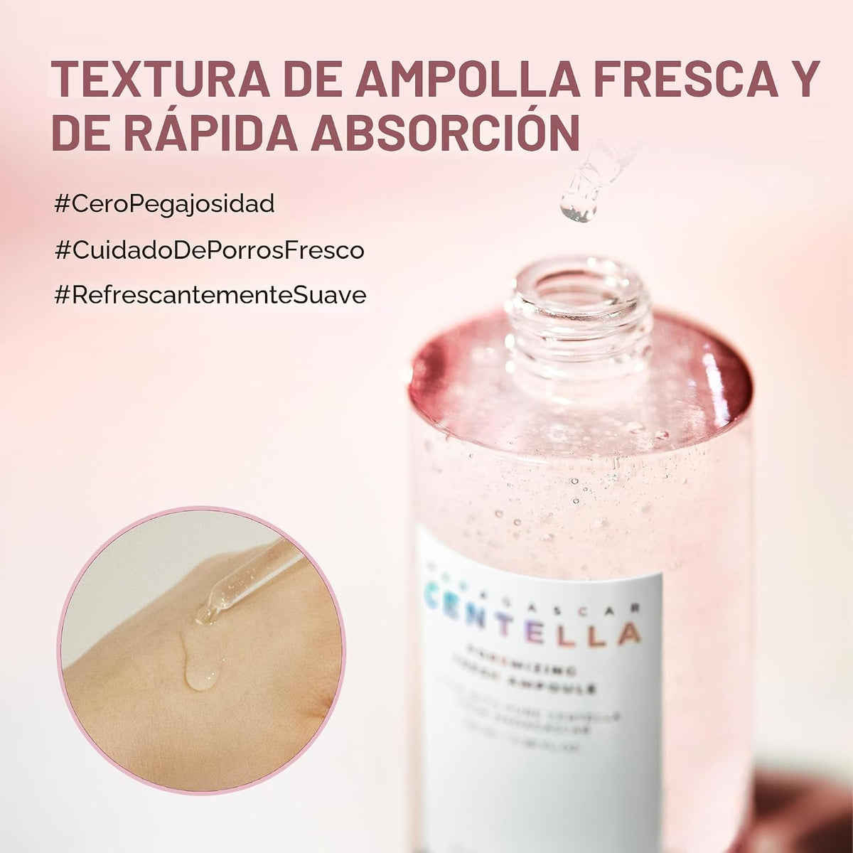 SKIN1004 Ampolleta Madagascar serum Centella Poremizing- | Hidratación Calmante 100 ml