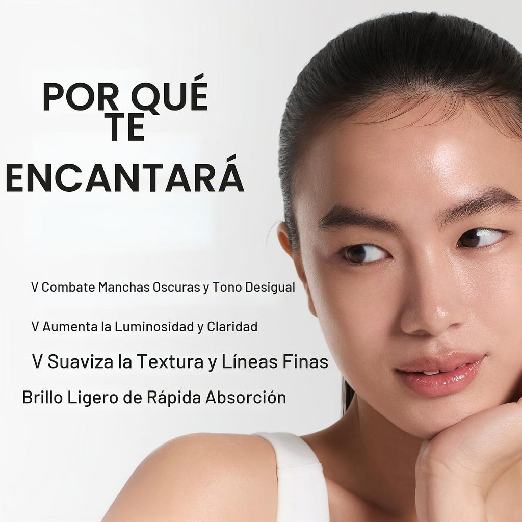 Arencia Suero de Impulso de Vitamina C con Glutatión, Niacinamida y Vitamina E para Piel Luminosa