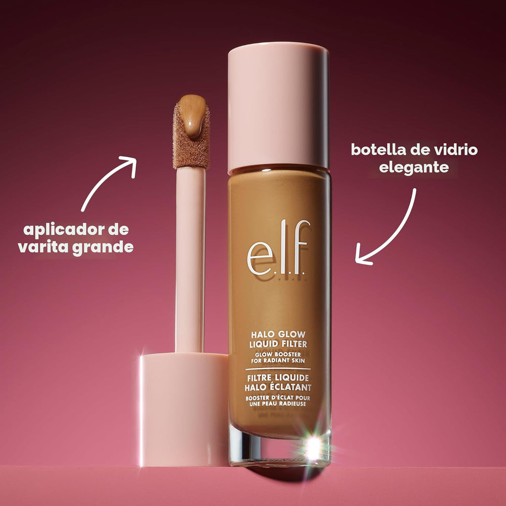 Elf Halo Glow Liquid Filter / potenciador de tez para un aspecto brillante y suave de enfoque