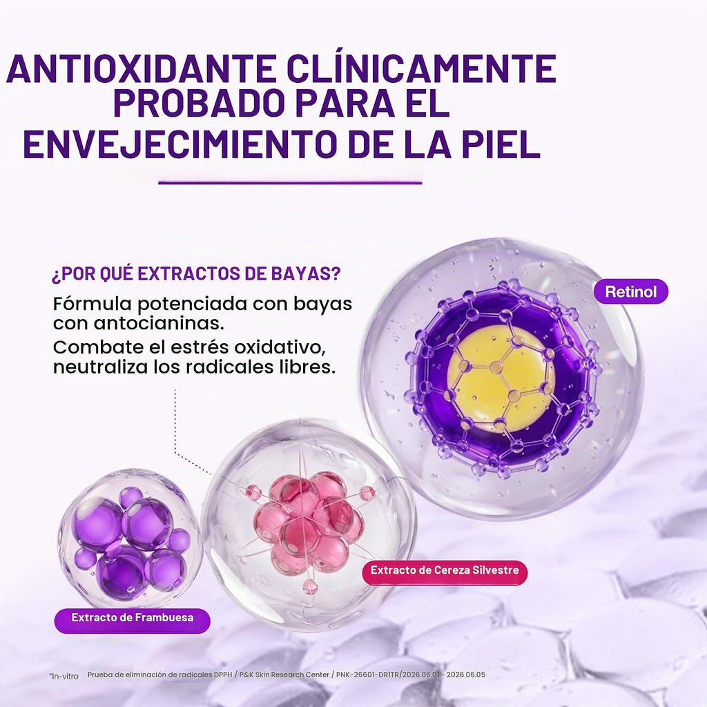 ANUA Retinol Berry Eye Patches, 60 unidades | Máscara de hidrogel para ojos hinchados, ojeras y líneas finas, niacinamida de cafeína, cuidado de la piel coreano