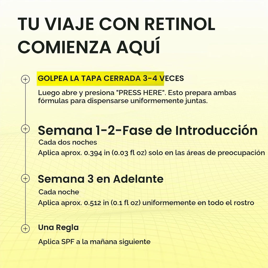 celimax The Vita-A Retinal Shot - Crema doble de apriete | 0.05% retinal, 3% matrixilo, 5% pantenol, retinoide de alta resistencia para antienvejecimient