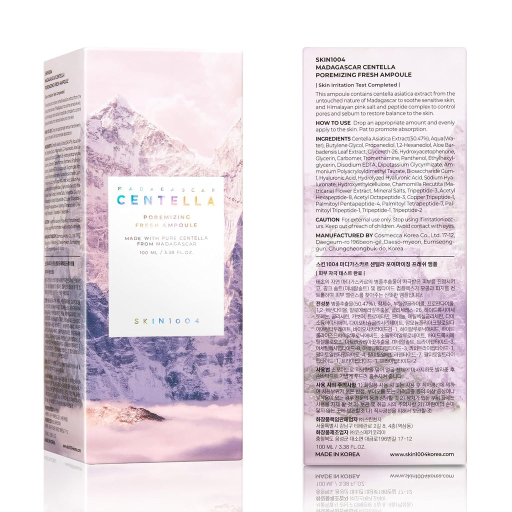 SKIN1004 Ampolleta Madagascar serum Centella Poremizing- | Hidratación Calmante 100 ml
