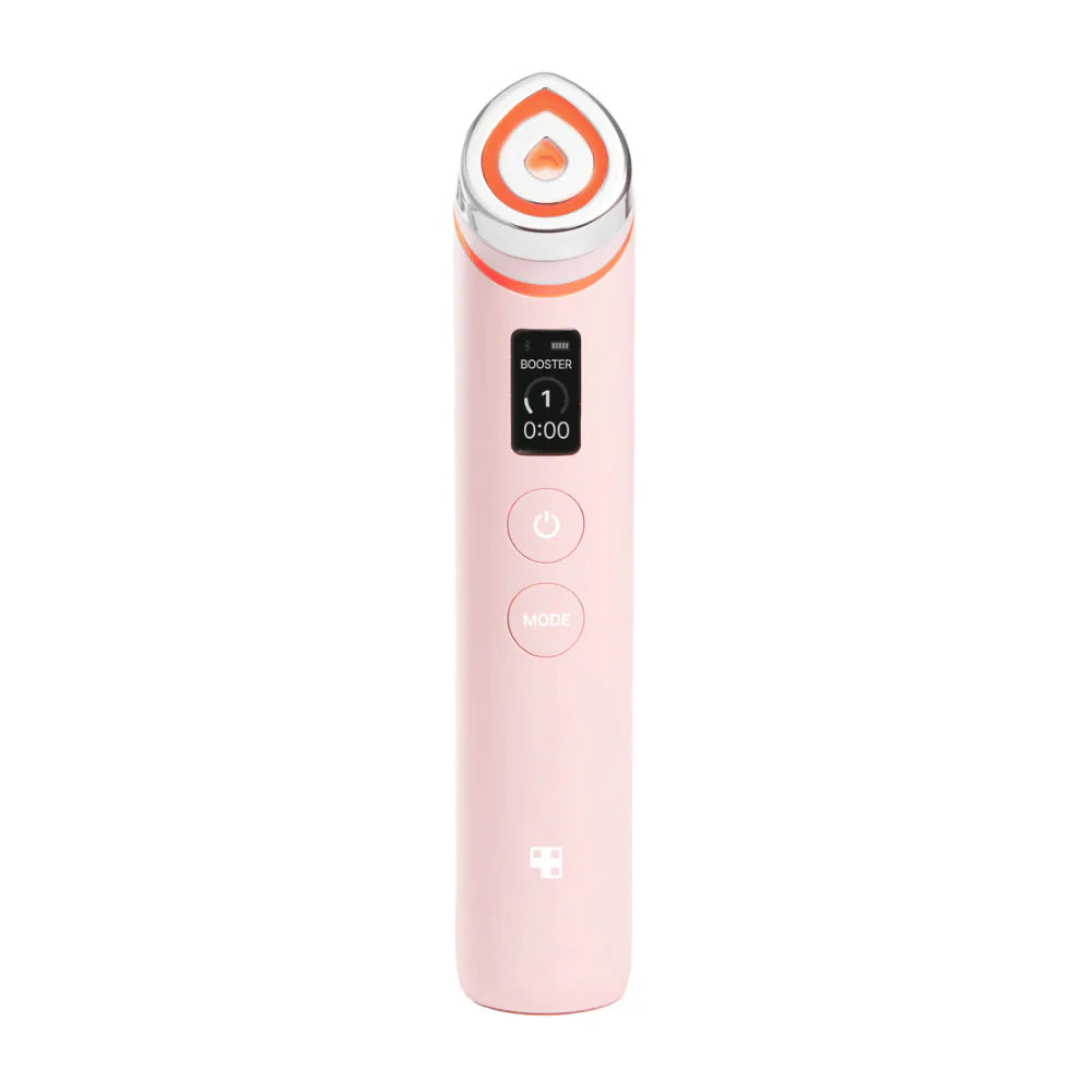 Medicube Age-R Booster Pro Rosa | 6-en-1 Masajeador de Belleza de Brillo de Vidrio Real | Piel de Espejo | Cuidado de la Piel Coreano