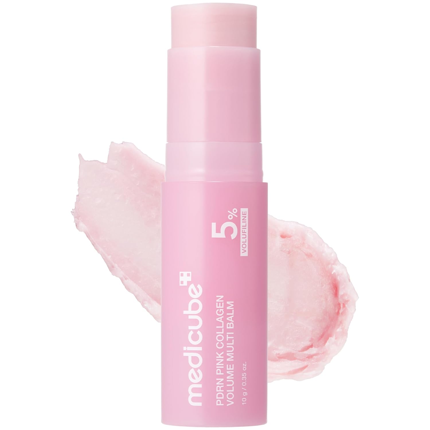 Medicube Pdrn Bálsamo múltiple de colágeno rosa | Volufiline, PDRN, NAD, colágeno | Bálsamo facial
