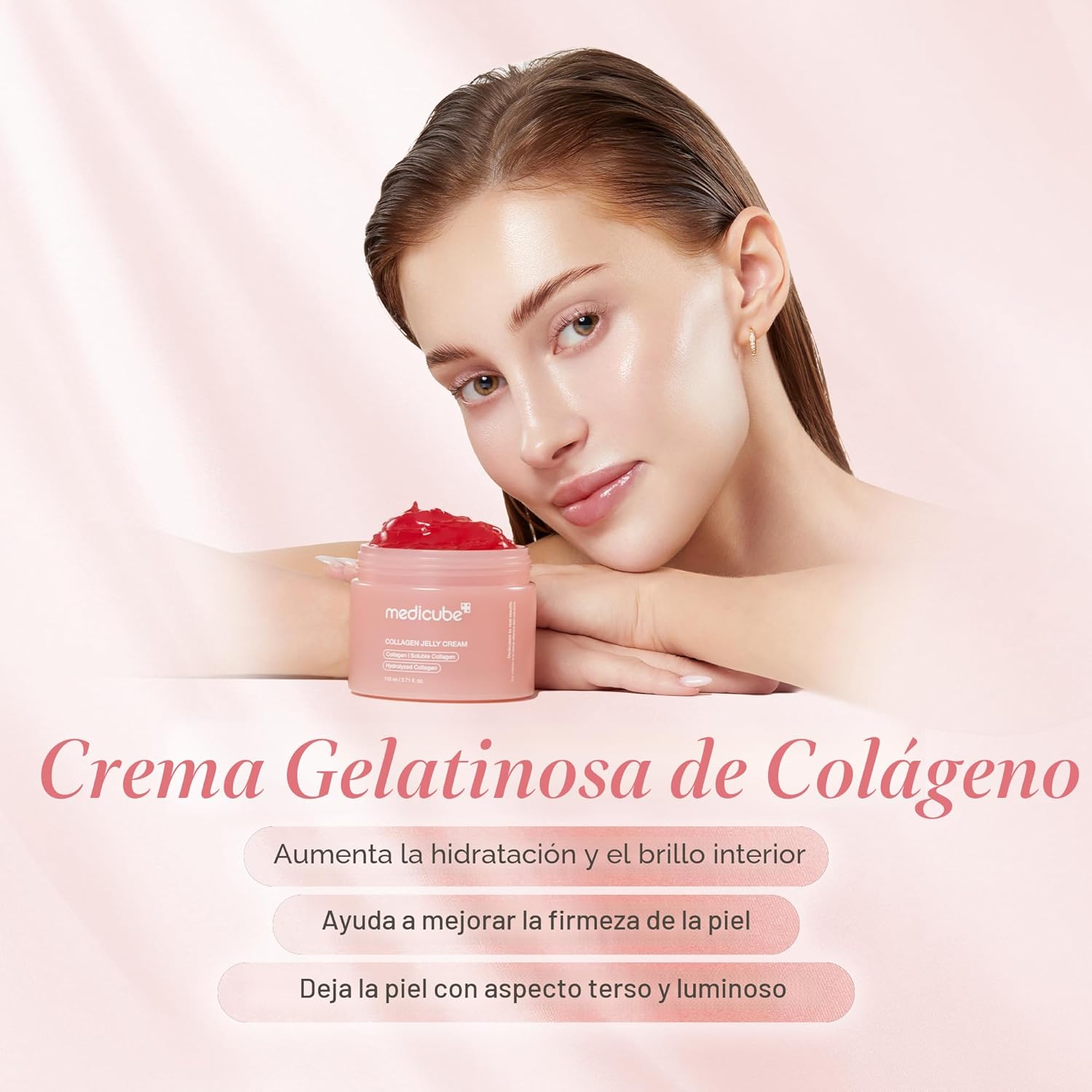 Medicube  Jelly Cream -  colágeno, niacinamida y colágeno hidrolizado