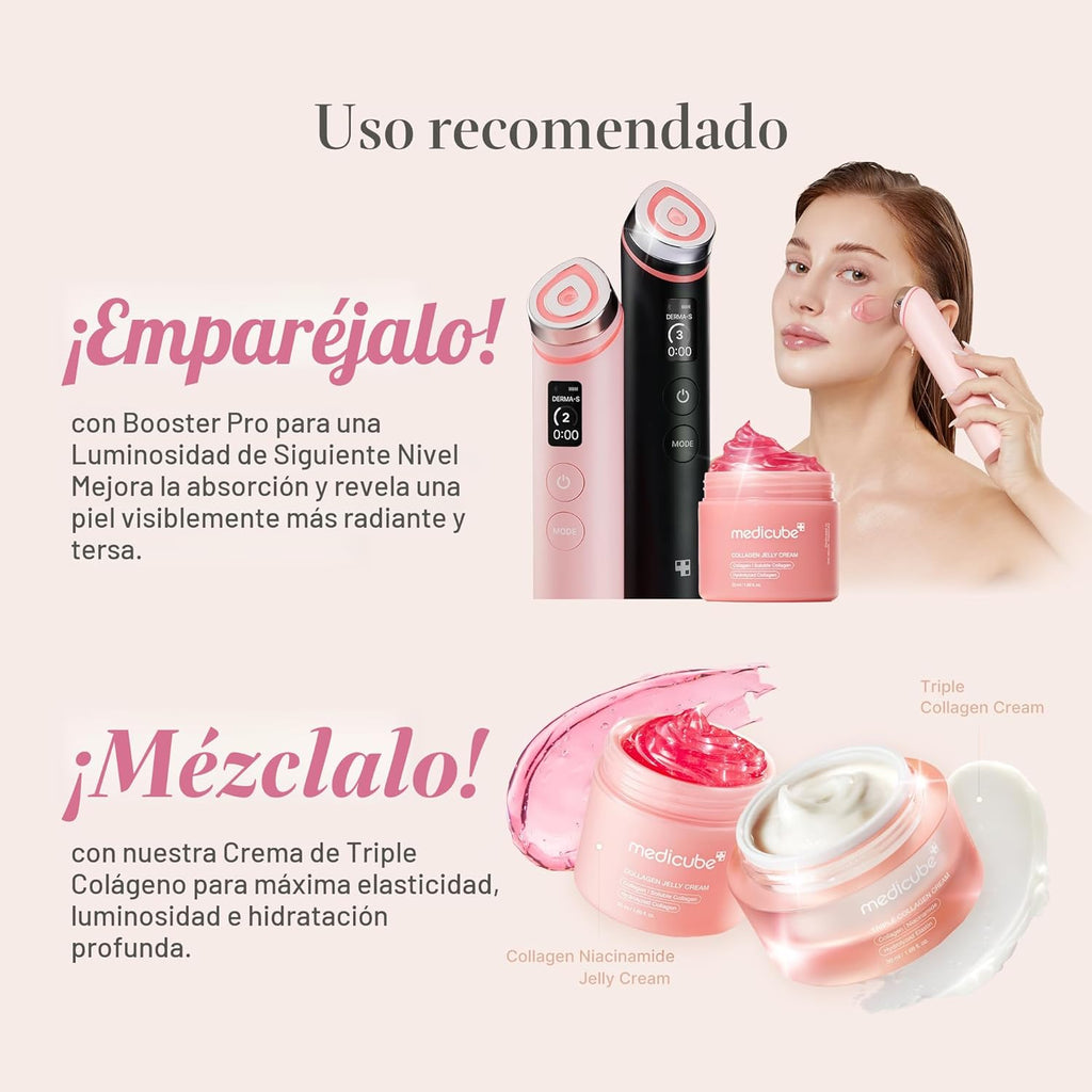 Medicube  Jelly Cream -  colágeno, niacinamida y colágeno hidrolizado