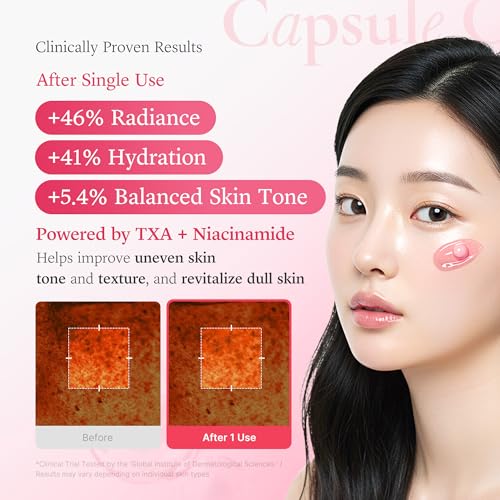 Medicube Duo: TXA+Niacinamida 15%- Glow Suero Facial y Crema Tranexamic+Cápsula de Niacinamida